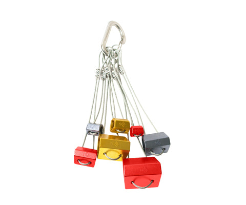 Wired Hexentric Nut Set: 4- 10 BLACK DIAMOND BLACK DIAMOND Default Title  
