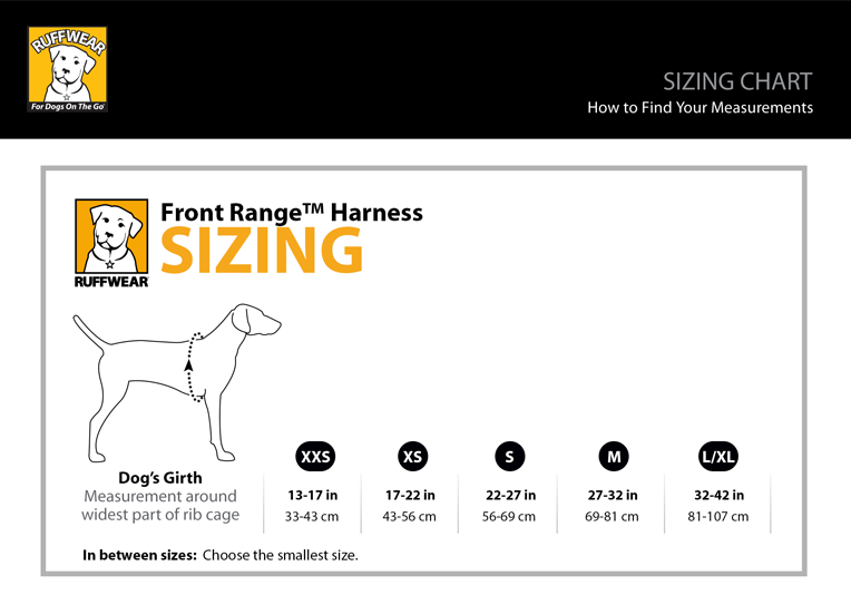 Front Range Harness - Twilight Gray D20 RUFFWEAR   